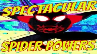 Spidermans SHOCKING Powers - The Science of Spiderman Into The Spiderverse #shorts  #fyp