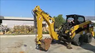 Sold! 2008 Caterpillar CAT BH160 Skid Steer Backhoe Attachment bidadoo.com