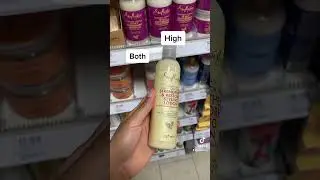 RATING SHEA MOISTURE FOR POROSITY TYPE✅ #hairproducts #curlyhair #sheamoisture #porosity #hairgrowth