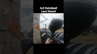 1v2 Paintball Battle! Gamers vs Military #paintball #gopro