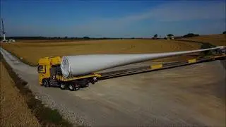 Ter Linden Transport - blades on site