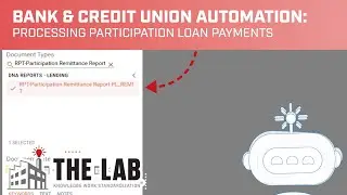 Processing Bank & Credit Union Participation Loan Payments Using Agentic AI and Intelligent RPA