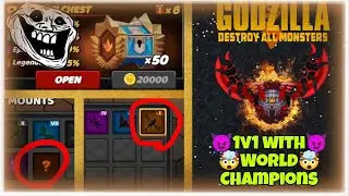 #evowars .io 1v1 with world's hardest players | Opening 50 Champion chests | King of 1v1 battles😈