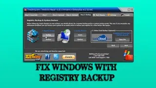 Fix windows with Registry Backup
