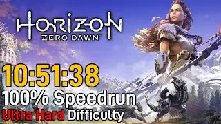Horizon Zero Dawn 100% Ultra Hard Speedrun in 10:51:38 - Former World Record