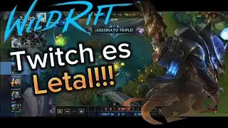 Twitch letal y divertido!!! #lolwildrift #wildrift #wildriftgameplay #wildriftlatam #wildriftadc
