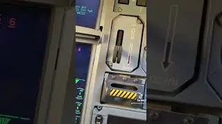 The landing gear control lever #shorts #landinggear #aircraftmaintenance #airbus