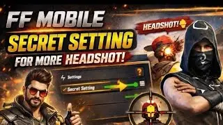 I exposed free fire brazil 🇧🇷 mobile secret 🤫 setting ⚙️