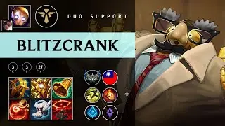 Blitzcrank Support vs Rell - TW Challenger Patch 25.24