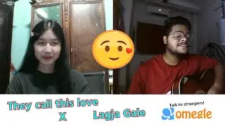 Indian Boy Surprises Strangers with Romantic Mashup 💕 | Lag Ja Gale x They Call This Love | OmeTV