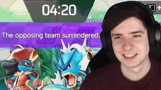 I can't believe the Enemy SURRENDERED these Games before Rayquaza | Pokemon Unite