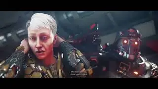 Caroline Becker & Probst Wyatt III Trouble. Scene Wolfenstein II: The New Colossus