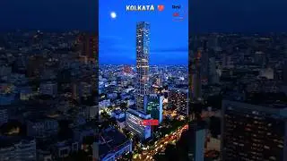 Kolkata night view 🔥 Kolkata night show #shorts #shortsfeed #trending