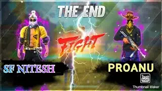 SF Nitesh Vs Proanu Op game challenge 1 Vs 1 || clash squad || #Raistar #freefire