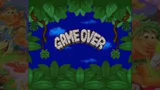 Joe & Mac 2: Lost in the Tropics - Game Over (SNES)