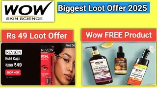 Rs 49 Loot ll Wow FREE product l Nykaa coupon code 2025 l purple coupon code today l nykaa coupon