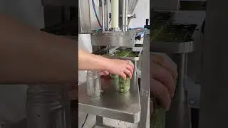 Semi Automatic Pickles Filling Machine #fillingmachine #pickle #packagingmachine