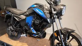 Revolt R1 and R1 plus Ev Bike. 3.24 kWh Li-ion battery.Range: 160 km  single charge price 1,25,500