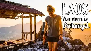 Wandern im Dschungel von Laos - Vang Vieng
