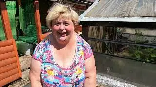 Мой рецепт  малосольных  огурчиков. Сафар косит газон.