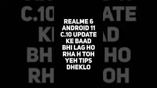 How to fix bgmi lag in realme 6 100% working | Realme 6 lag fix | Bgmi lag fix after c.10 update