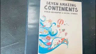 A flip through of our Fun-Schooling Journal - Seven Amazing Continents - Africa
