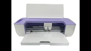 E-cut smart mini cutting plotter automatic contour scanning and edge cutting video details