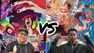 ST-22 Ace & Whitebeard vs OP-10 Kid! One Piece Card Battle! Who will be the winner? 🔥