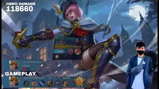 Gameplay Fanny Royal Cavalry I | 20 KILLS 118.660 HERO DAMAGE | Mobile Legends Bang-Bang