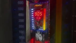 quick haymaker on the punch machine #hersonissos #crete #knockout