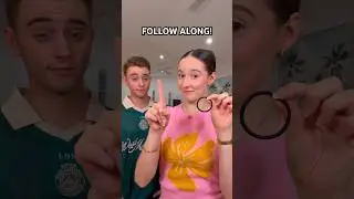 CAN YOU DO IT? 😳🤔🤣 VIRAL TIKTOK HAIR TIE TRICK TUTORIAL? 👀 #shorts #viral #trend #tutorial
