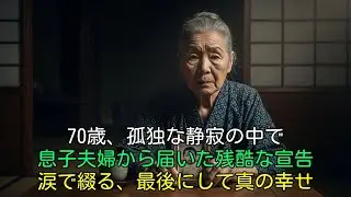 【涙腺崩壊】「孫には会わせない。でも金は送れ」と消えた息子へ。70歳の私が全ての援助を断ち、孤独の果てに見つけた“本当の幸せ”