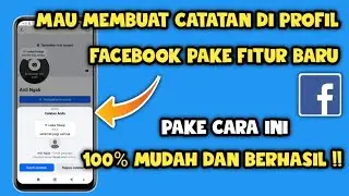 Cara membuat Catatan di facebook 2025 | Cara membuat catatan di profil fb