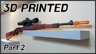 실제사이즈 카구팔 모형 3D 프린터로 만들기 Part.2 / 3D Printed Kar98k / 1:1 Scale / 칼라파츠