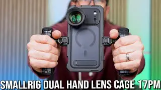 Мобильная рама Smallrig с двумя ручками для объектива, iPhone 17 Pro Max