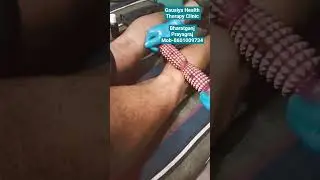 Massage roller Therapy for leg numbness