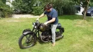 Royal Enfield Model J2 Twinport 500cc 1951