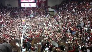 Indiana Fans Sing Hey Baby After Beating Kentucky