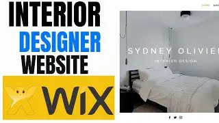 КАК СОЗДАТЬ САЙТ ДИЗАЙНЕРА ИНТЕРЬЕРА С ПОМОЩЬЮ WIX