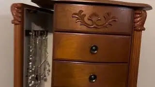 Honest Review of Hives & Honey Morgan Armoire Jewelry Cabinet