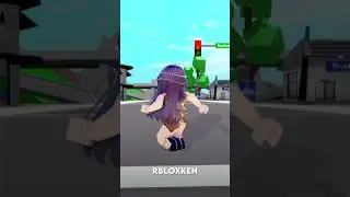 POV: A Random Girl Does The Tyla Dance On Street.. || Roblox Edit #shorts