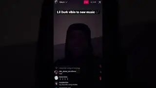 Lil Durk previews new music on his IG live #TriggasEnt #LilDurk #Short