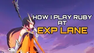HOW I PLAY RUBY AT EXP LANE | RUBY GAMEPLAY | RUBY BEST BUILD 2024 | ikanji | MOBILE LEGENDS