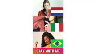 Who Sang It Better? Stay With Me (Brazil, Italy, Netherlands) #Shorts