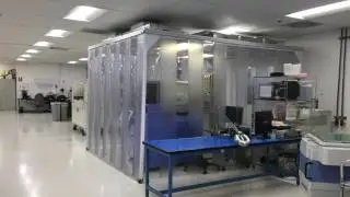 CORWIL Technology Portable Cleanroom TSK prober and J750