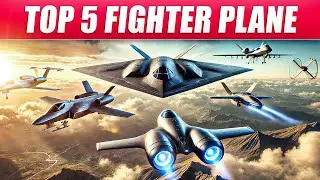 Sky Titans: Top 5 Most Advanced Fighter Jets in the World! Cutting Edge Military Technology