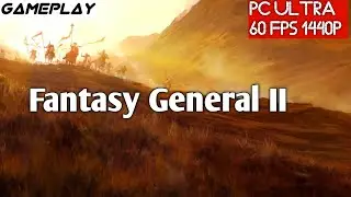 Fantasy General II Gameplay PC Ultra | 1440p - GTX 1080Ti - i7 4790K Test