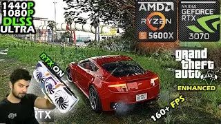 Grand Theft Auto V Enhanced | RTX 3070 + Ryzen 5 5600x | Benchmarks