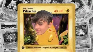 I made my Friends into Pok&eacute;mon Cards