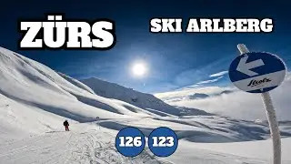 SKI ARLBERG Z&Uuml;RS - Hexenboden to Trittkopfbahn